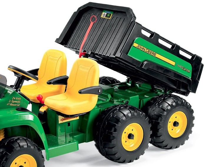 Comprar Tractor Eléctrico Infantil John Deere Gator HPX 24V con Remolque Abatible