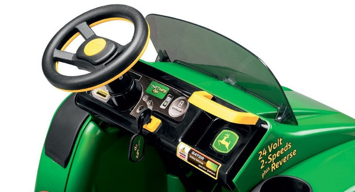 Tractor Eléctrico para Niños John Deere Gator: Caratcerísticas