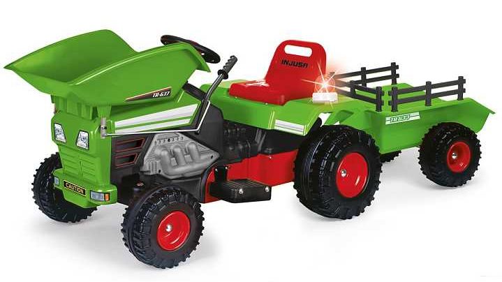 comprar tractor infantil Injusa Dump Trac