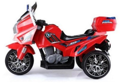 Trimoto 12V Policía Roja - Review