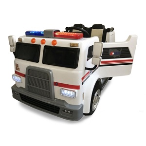 Camión Eléctrico Ambulancia para Niños 12v