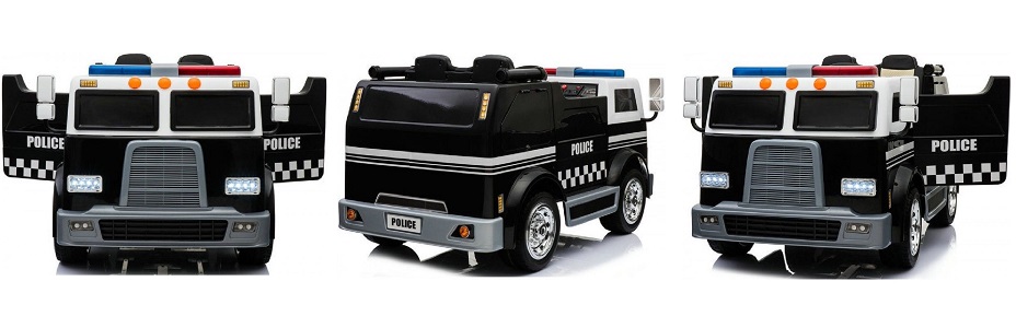 Camión de Policía Eléctrico para Ninos 12v